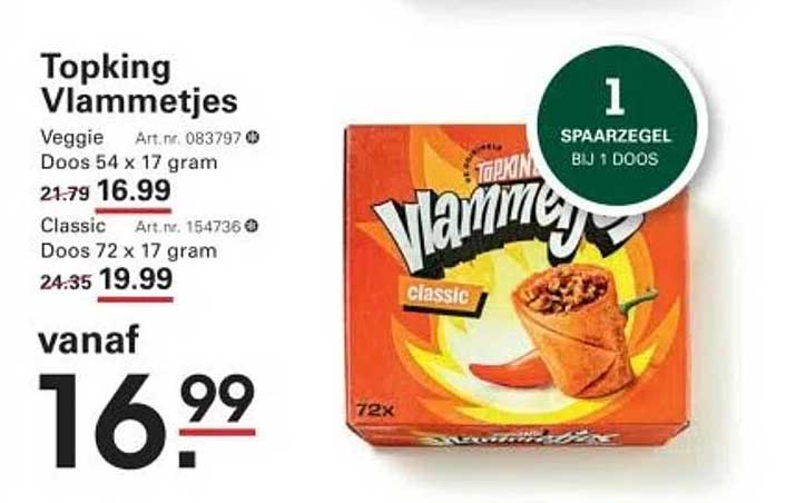 Topking Vlammetjes