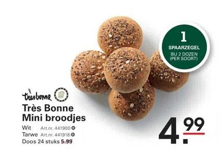Très Bonne Mini broodjes