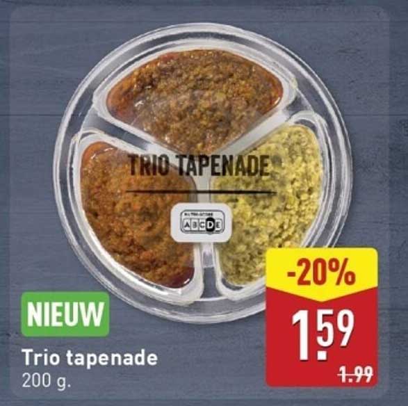 Trio tapenade