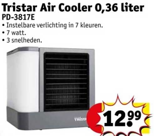 Tristar Air Cooler 0,36 liter PD-3817E