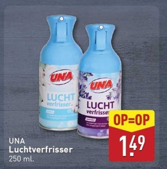 UNA Luchtverfrisser 250 ml.