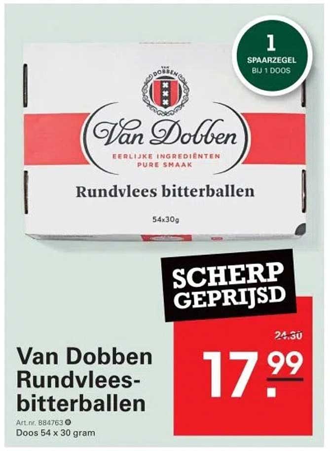 Van Dobben Rundvlees-bitterballen