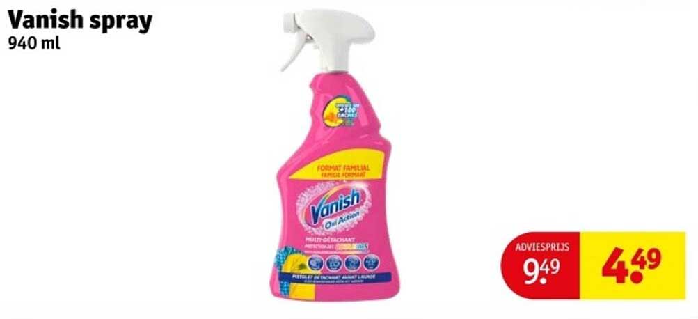 Vanish spray 940 ml