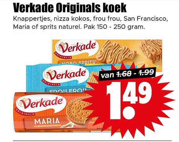 Verkade Originals koek