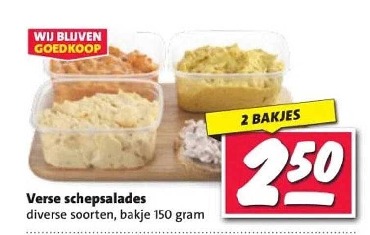 Verse schepsalades
