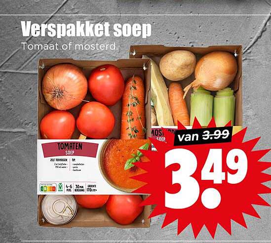 Verspakket soep
