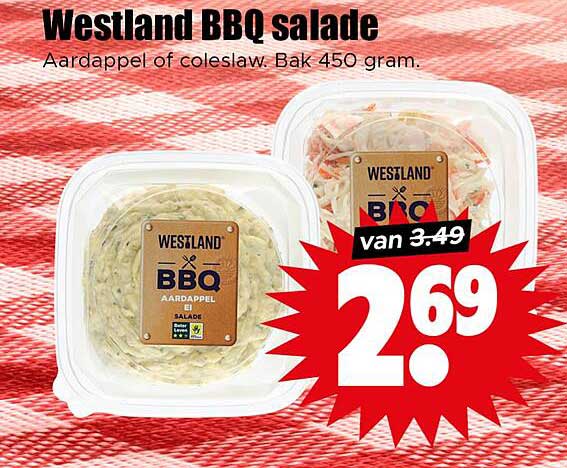 Westland BBQ salade