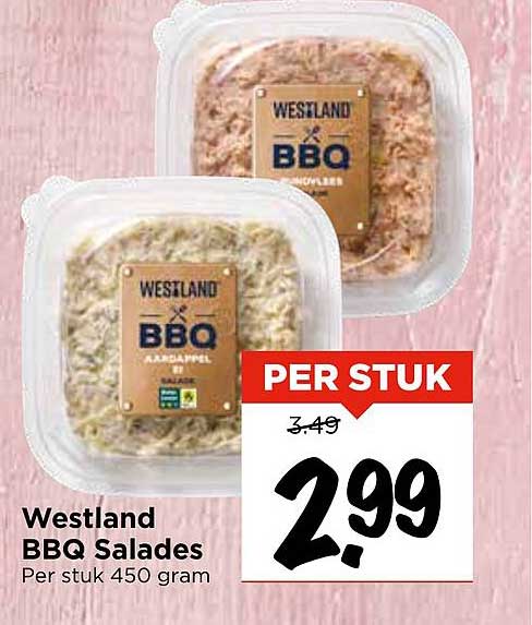Westland BBQ Salades