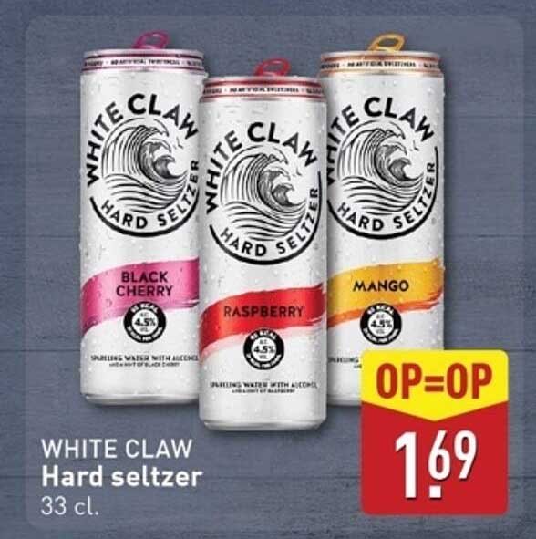 WHITE CLAW Hard seltzer