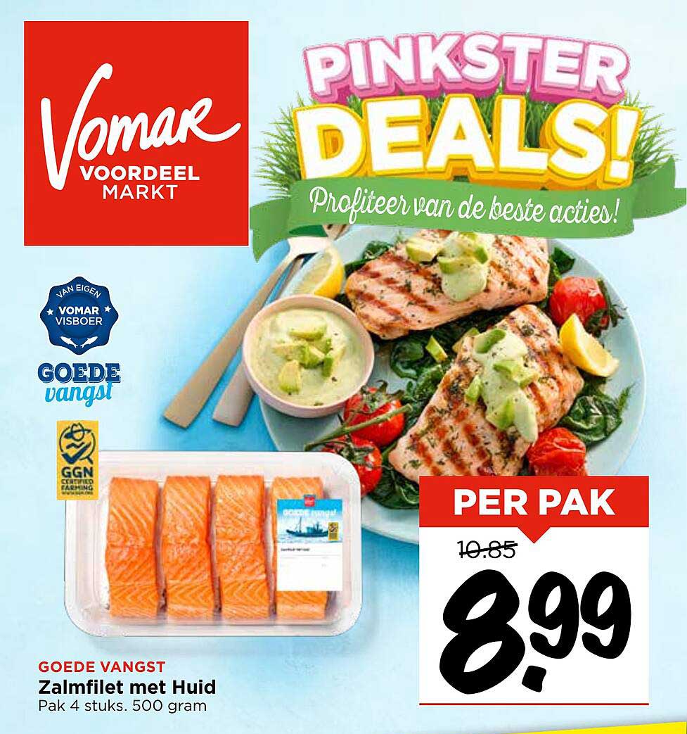 Zalmfilet met Huid