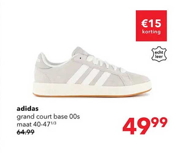 adidas grand court base 00s maat 40-47 1/3