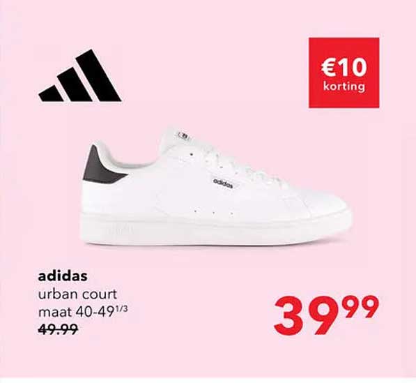 adidas urban court maat 40-49¹/₃