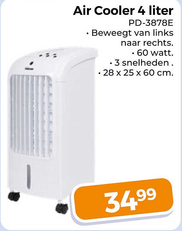 Air Cooler 4 liter PD-3878E
