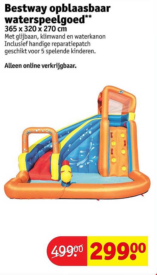 Bestway opblaasbaar waterspeelgoed**