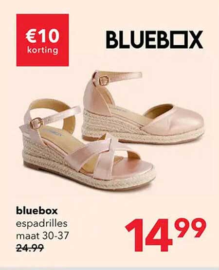 BLUEBOX espadrilles maat 30-37