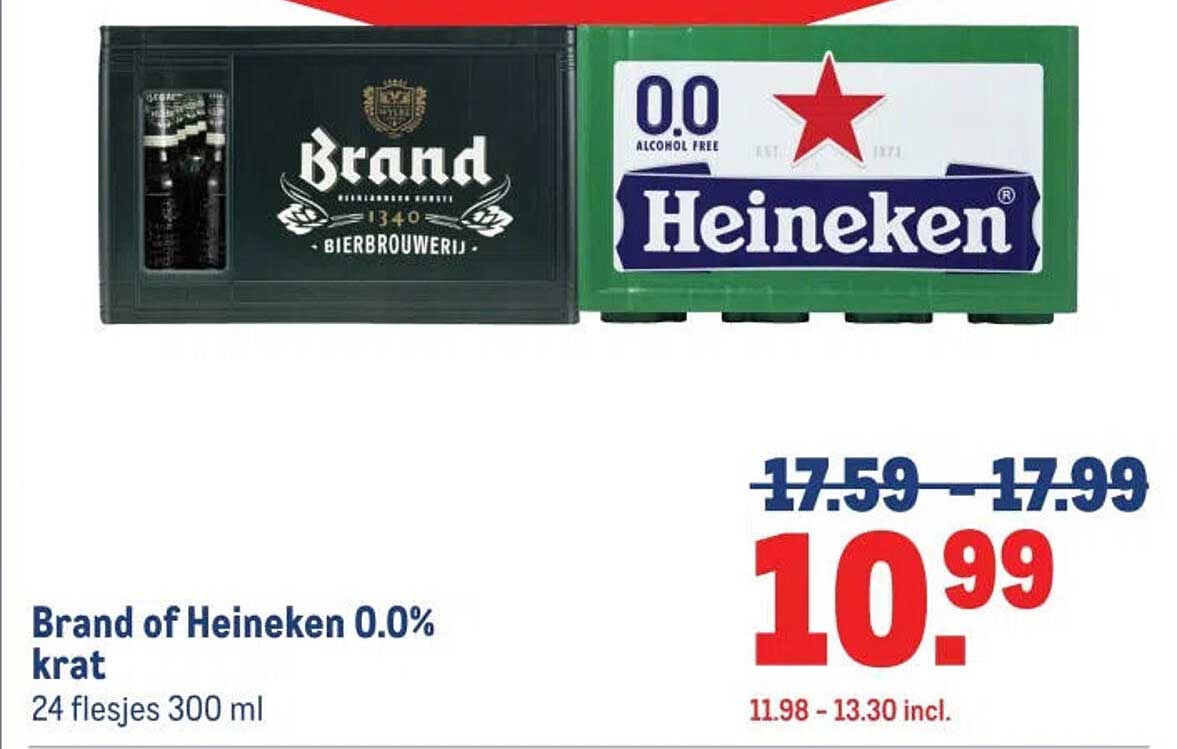 Brand of Heineken 0.0% krat