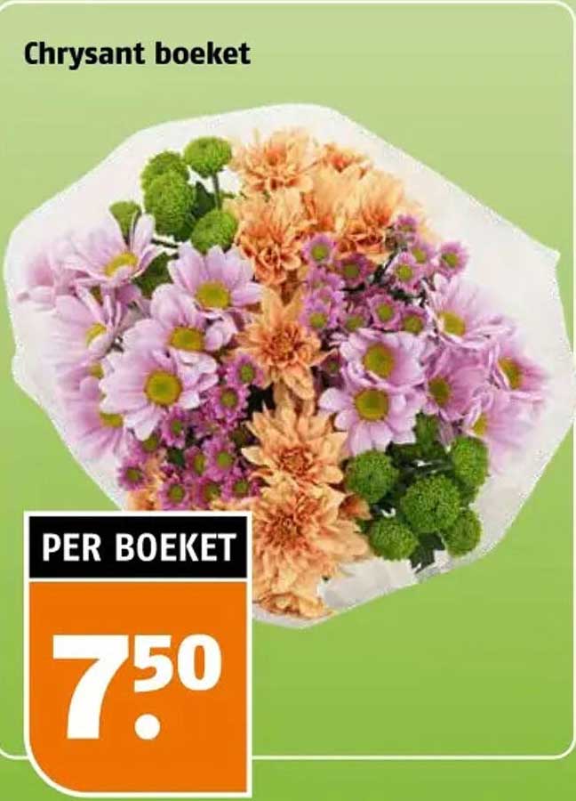 Chrysant boeket