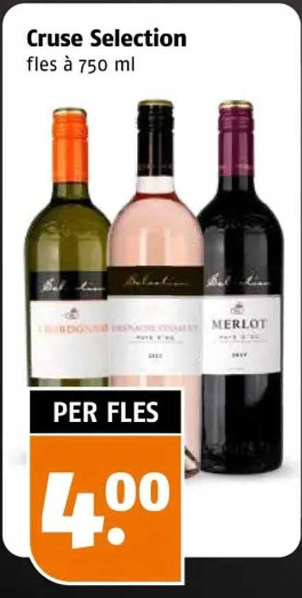 Cruse Selection fles à 750 ml