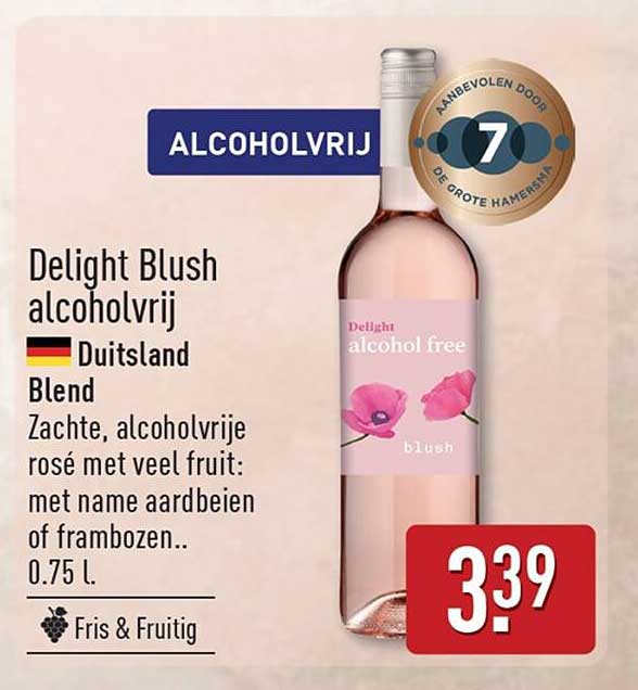 Delight Blush alcoholvrij Blend