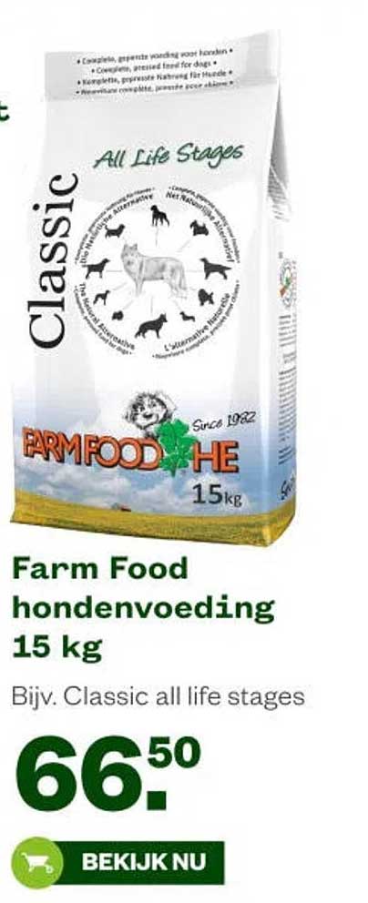 Farm Food hondenvoeding 15 kg