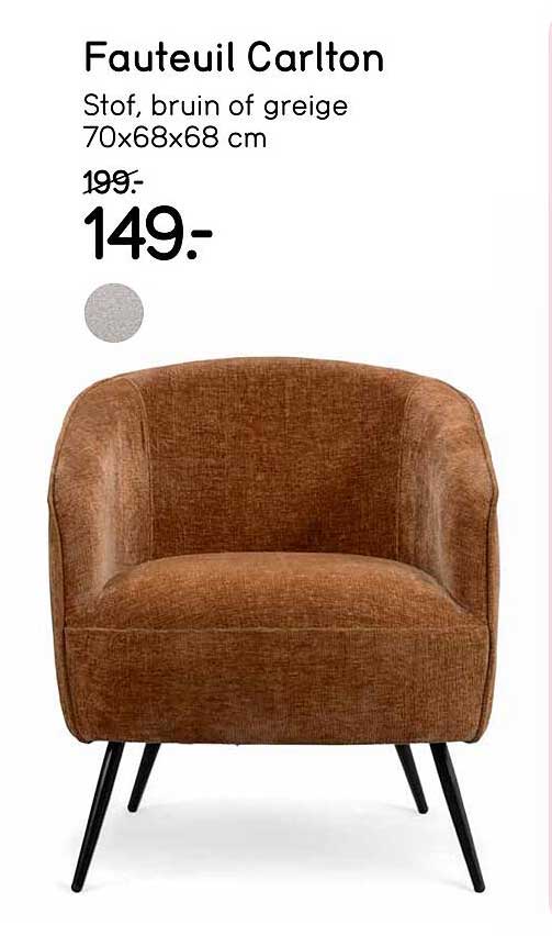 Fauteuil Carlton