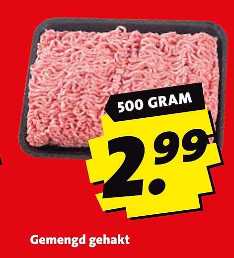 Gemengd gehakt 500 gram