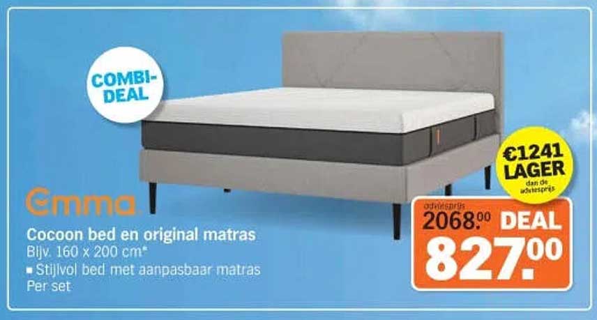 Gemma Cocoon bed en original matras - COMBI-DEAL