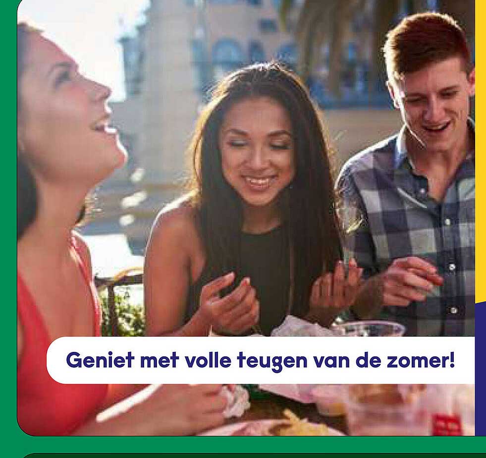 Geniet met volle teugen van de zomer!
