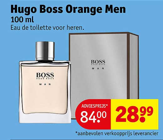 Hugo Boss Orange Men 100 ml Eau de toilette voor heren.