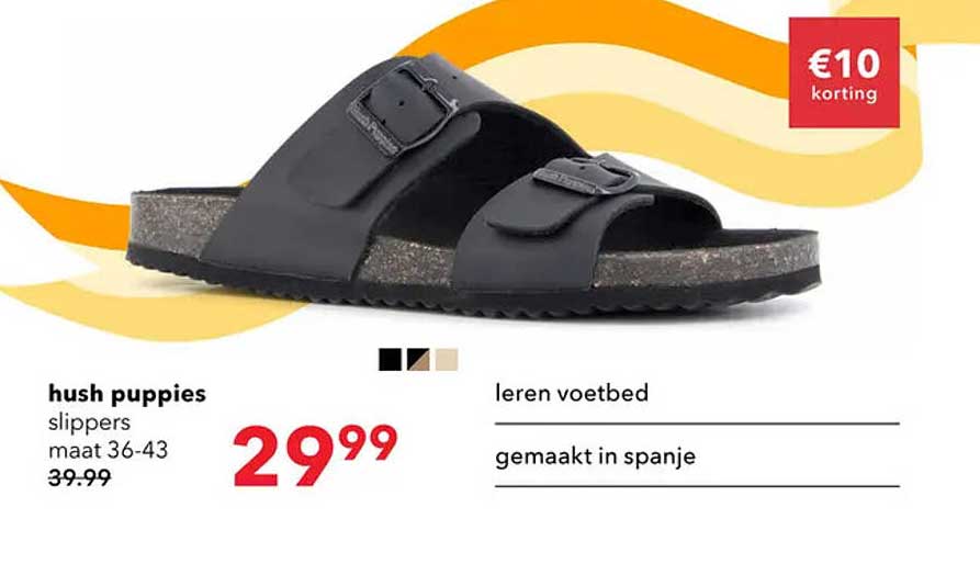 hush puppies slippers maat 36-43