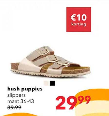 hush puppies slippers maat 36-43