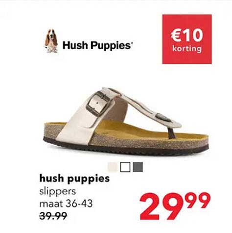 hush puppies slippers maat 36-43