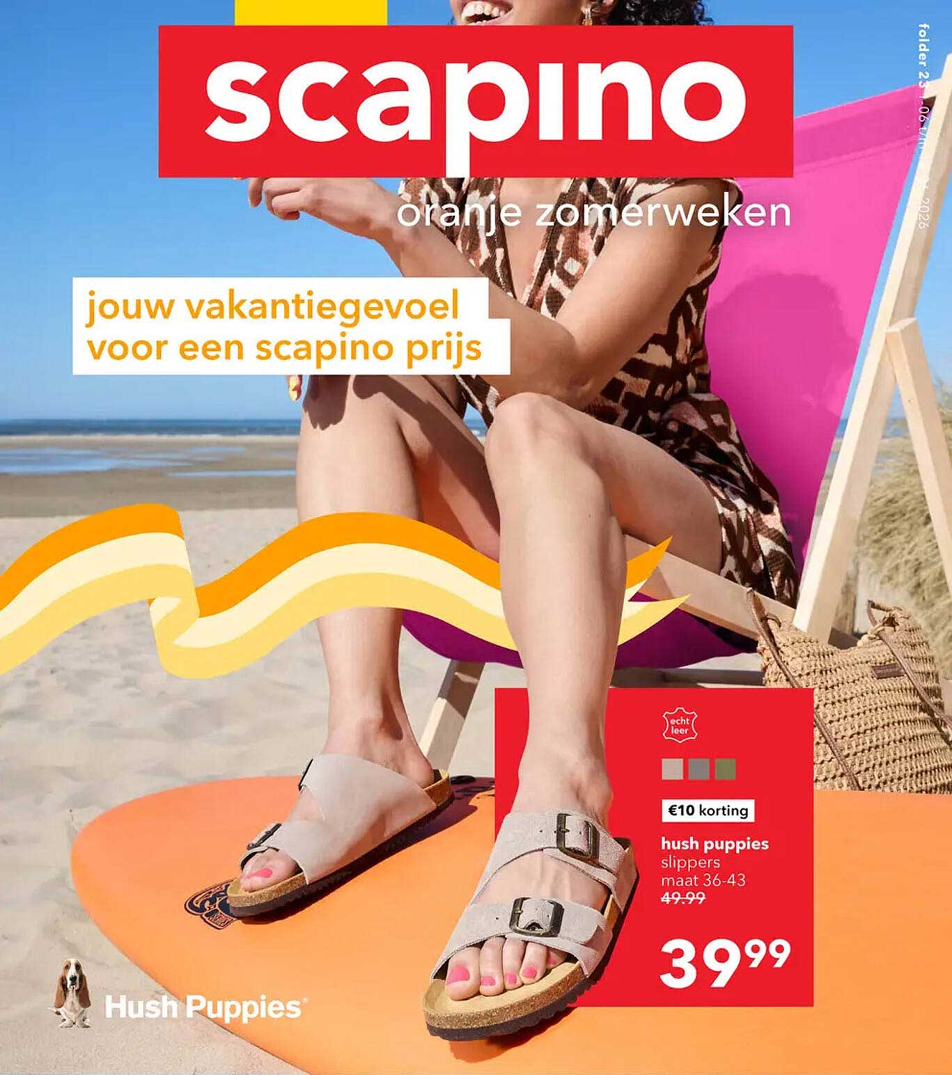 hush puppies slippers maat 36-43 €10 korting