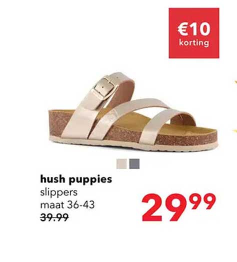 hush puppies slippers maat 36-43