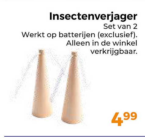 Insectenverjager Set van 2