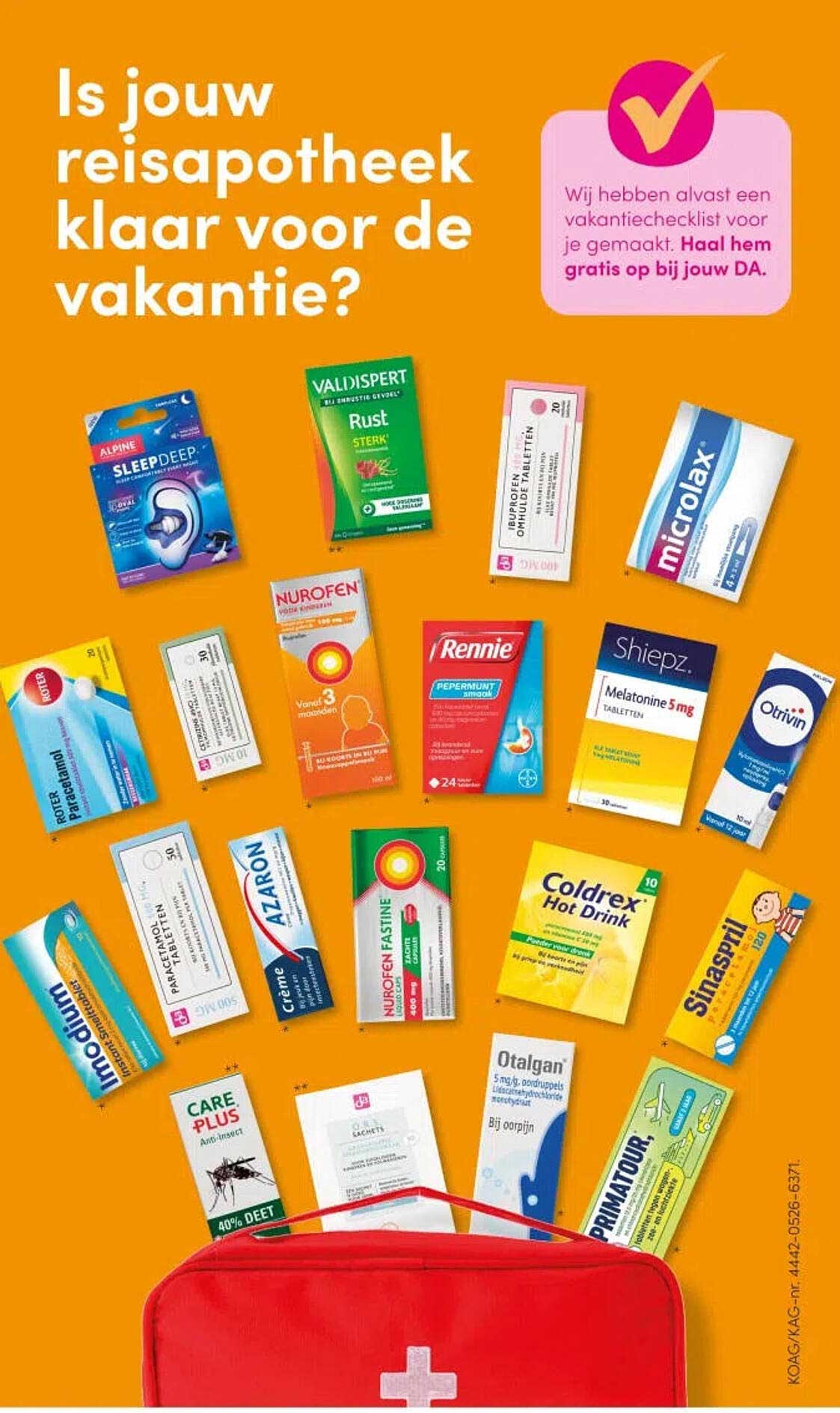 Is jouw reisapotheek klaar voor de vakantie?