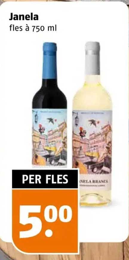 Janela fles à 750 ml PER FLES