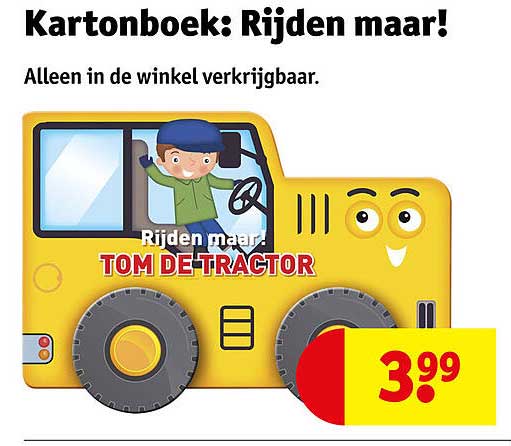 Kartonboek: Rijden maar!