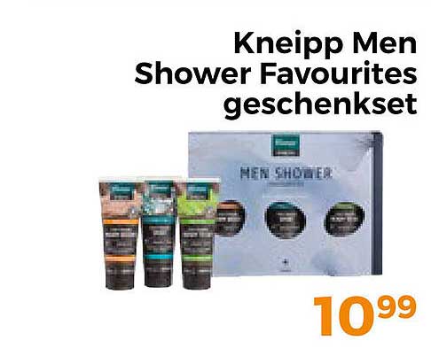 Kneipp Men Shower Favourites geschenkset