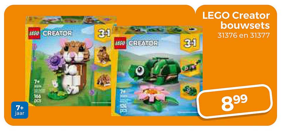 LEGO Creator bouwsets 31376 en 31377
