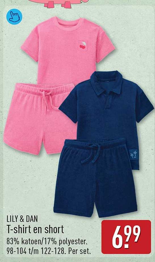LILY & DAN T-shirt en short
