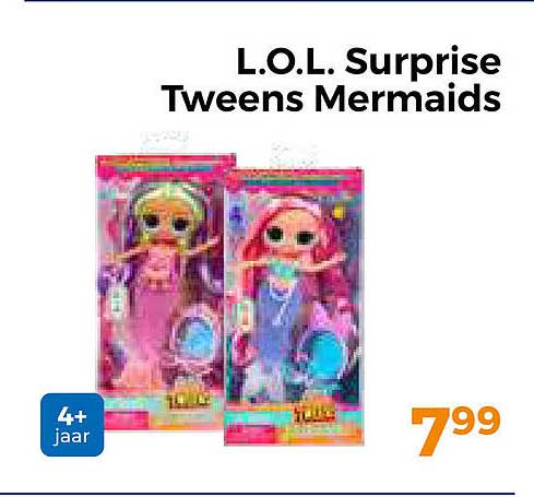 L.O.L. Surprise Tweens Mermaids 4+ jaar