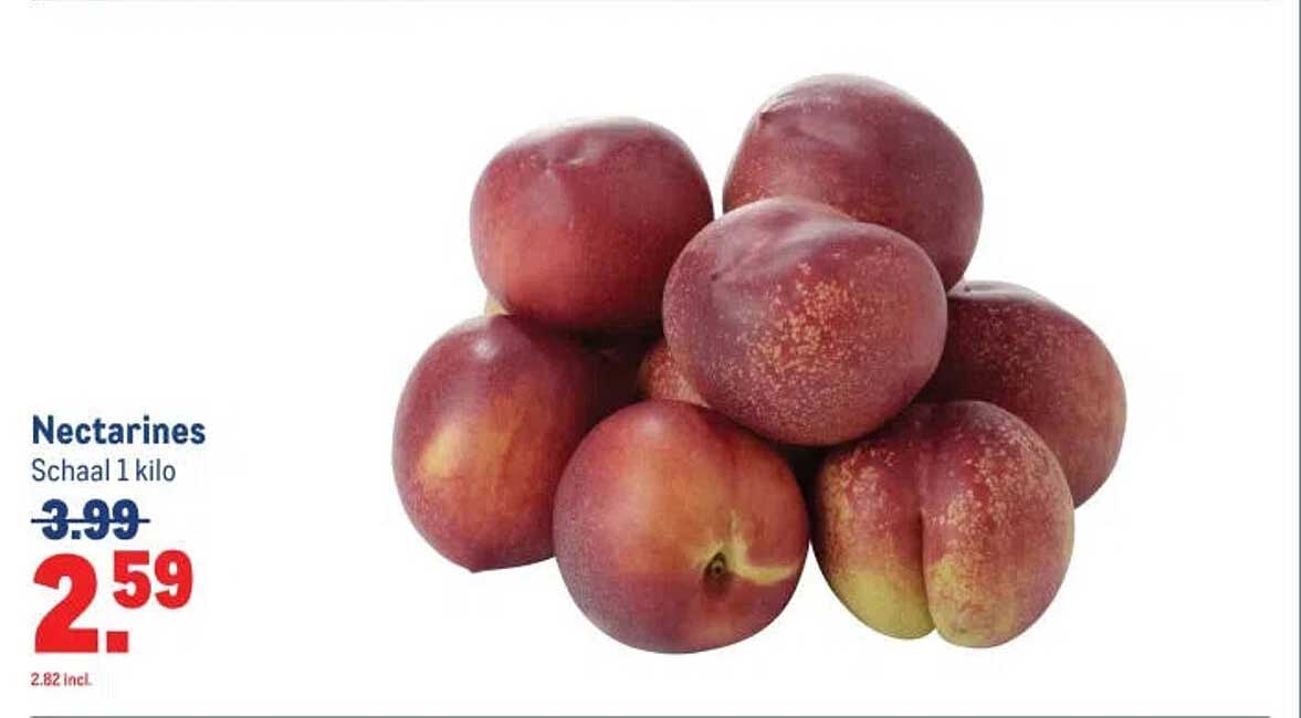Nectarines Schaal 1 kilo