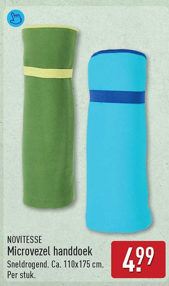 NOVITESSE Microvezel handdoek