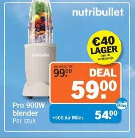nutribullet Pro 900W blender