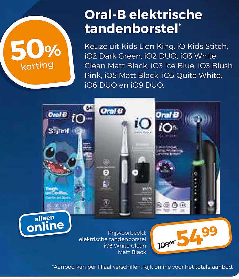 Oral-B elektrische tandenborstel*