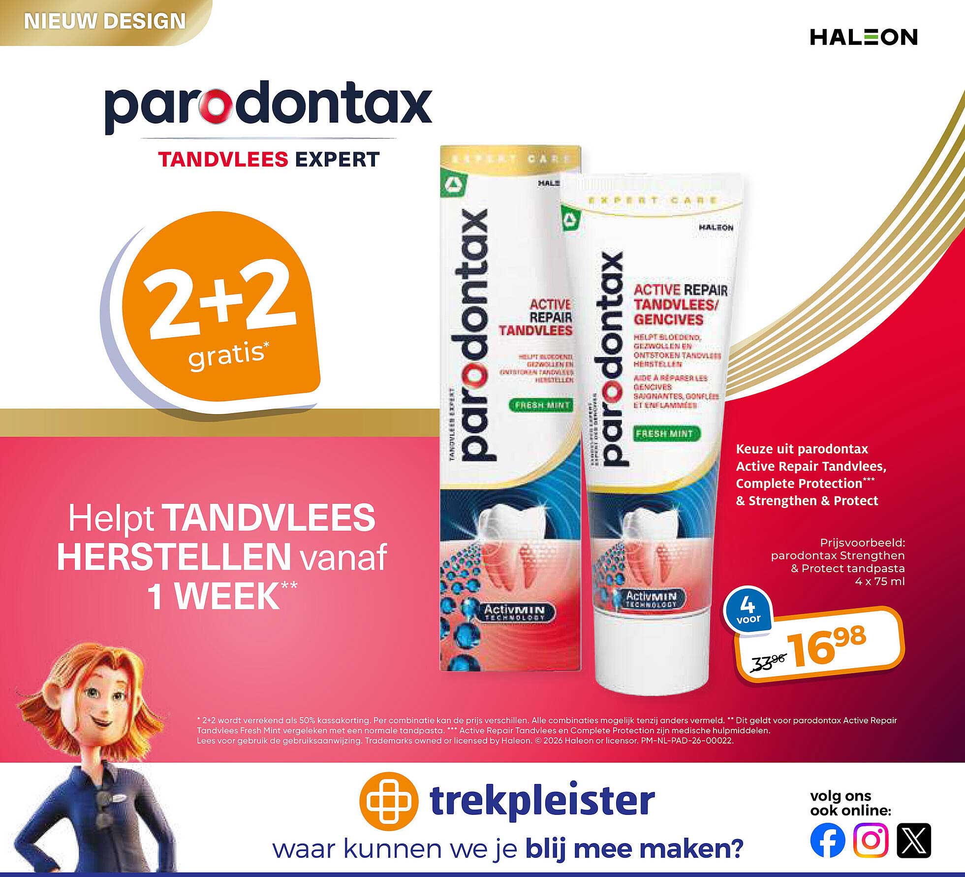 parodontax 2+2 gratis