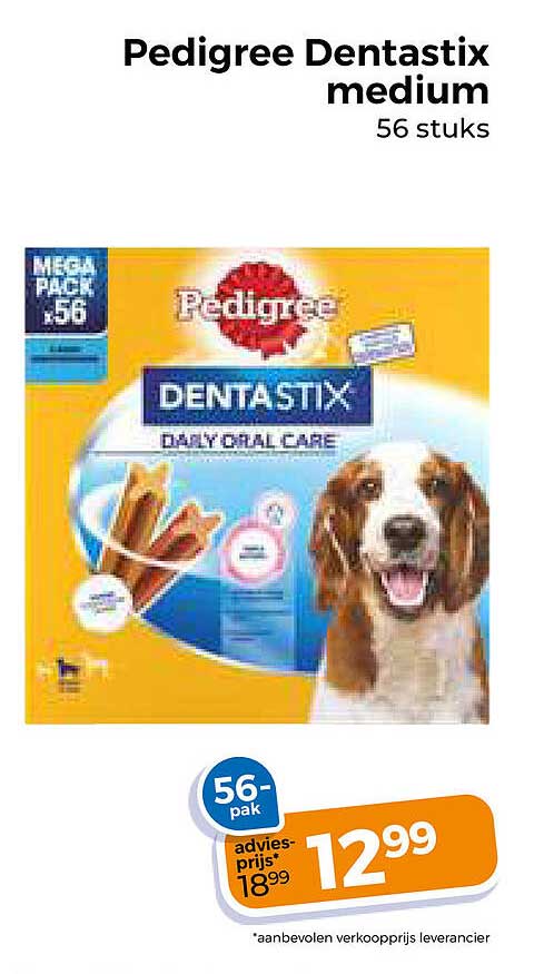 Pedigree Dentastix medium 56 stuks