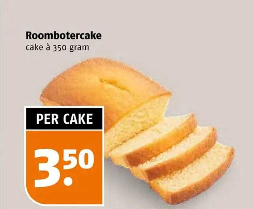 Roombotercake cake à 350 gram