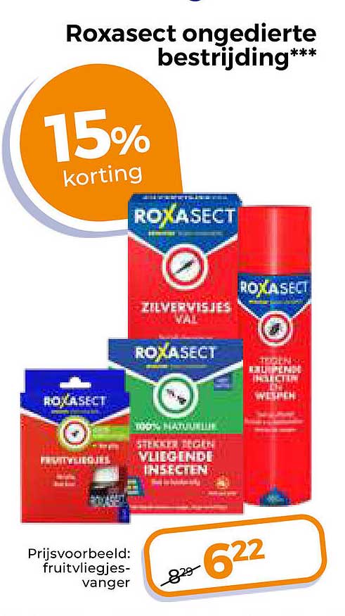 Roxasect ongedierte bestrijding*** 15% korting